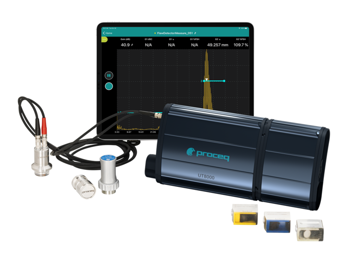 UT8000(무선 Wireless, Wi-Fi 연결 초음파탐상기) 썸네일